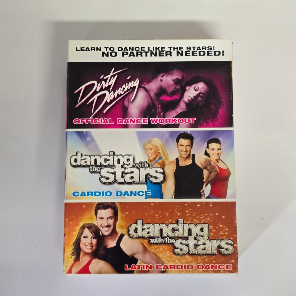 Dancing with the Stars & Dirty Dancing Workout DVD Set 2008 Fitness Cardio